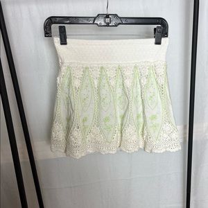 Free people mini skirt size 0